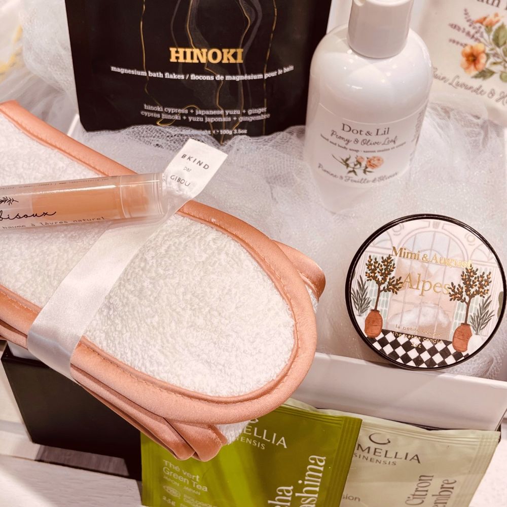 pamper gift box for her....