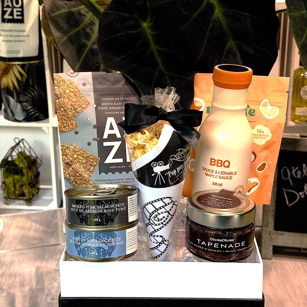 Urban gift box, Quebec products