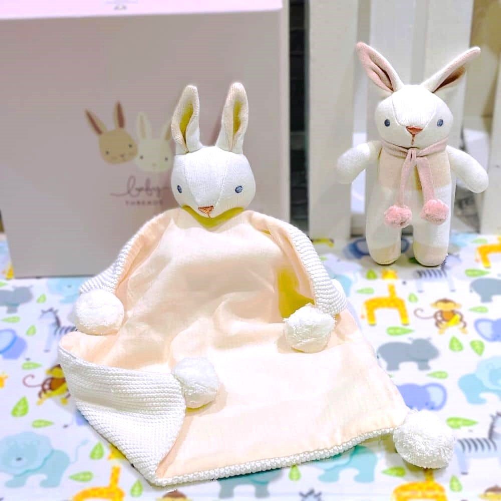 duo bébé - doudou et hochet