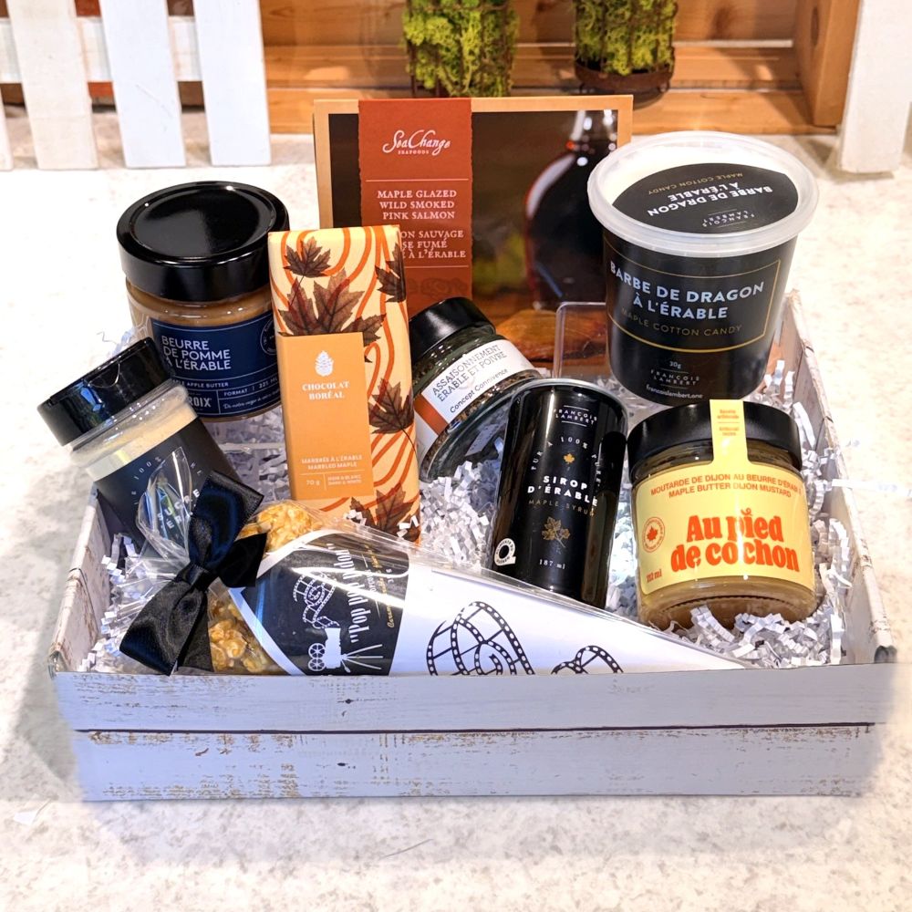 Maple Feast – gourmet gift basket from Quebec