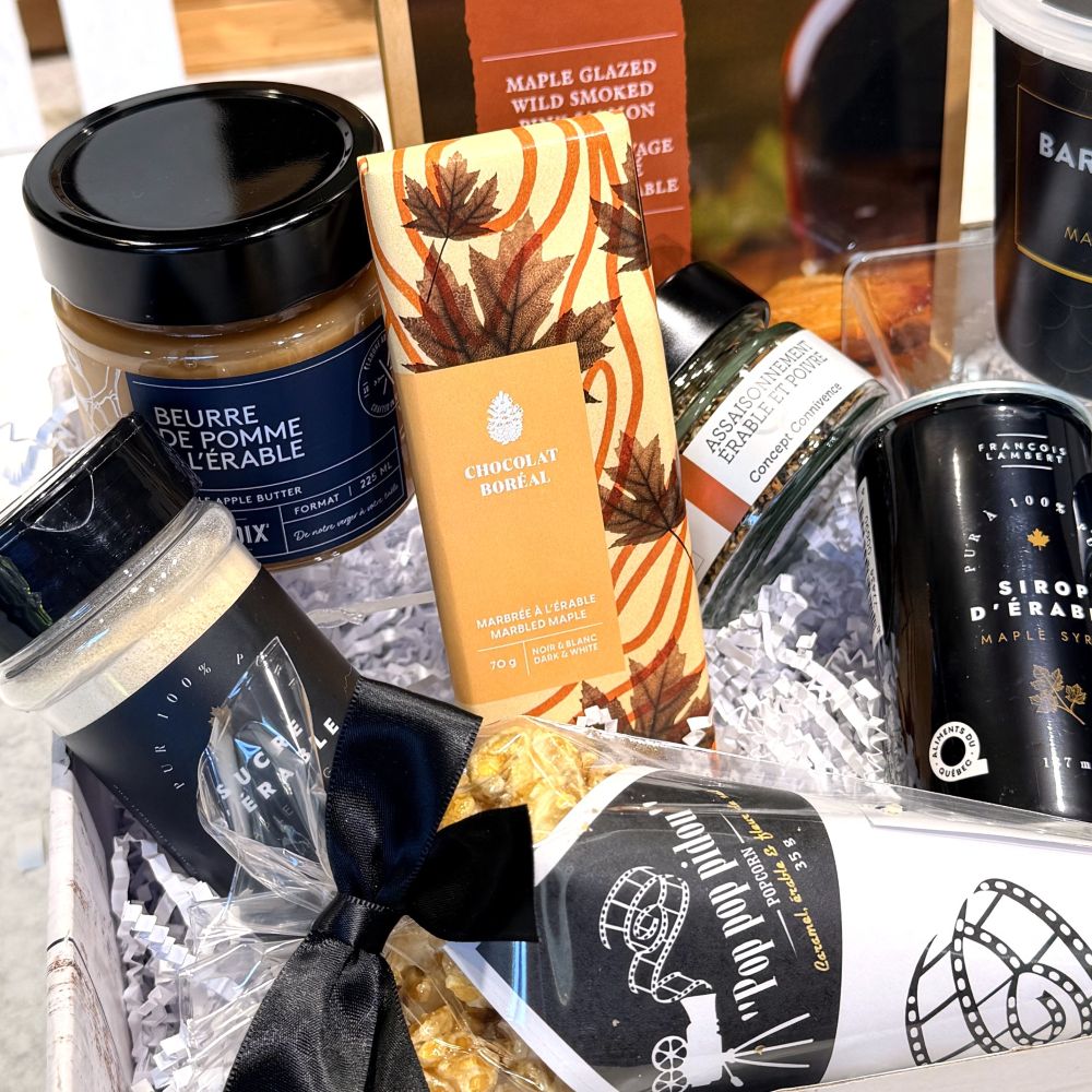 Maple Feast – gourmet gift basket from Quebec