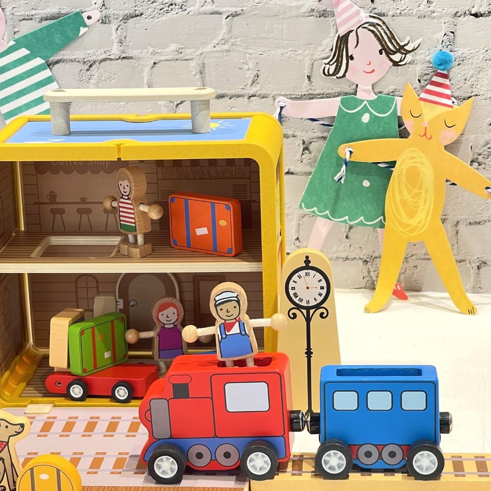 Malettes de Jack Rabbit -  Station de Train