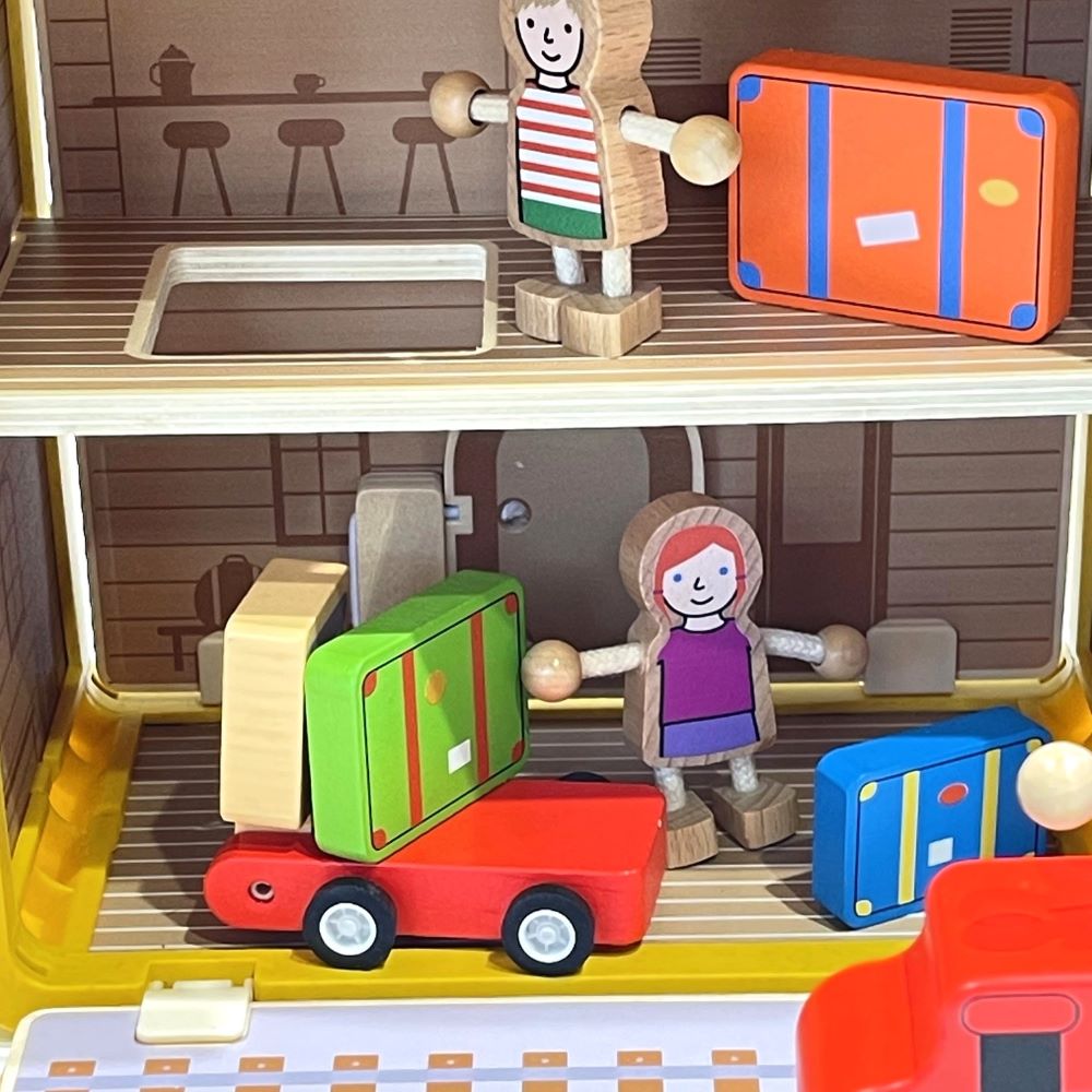 Malettes de Jack Rabbit -  Station de Train