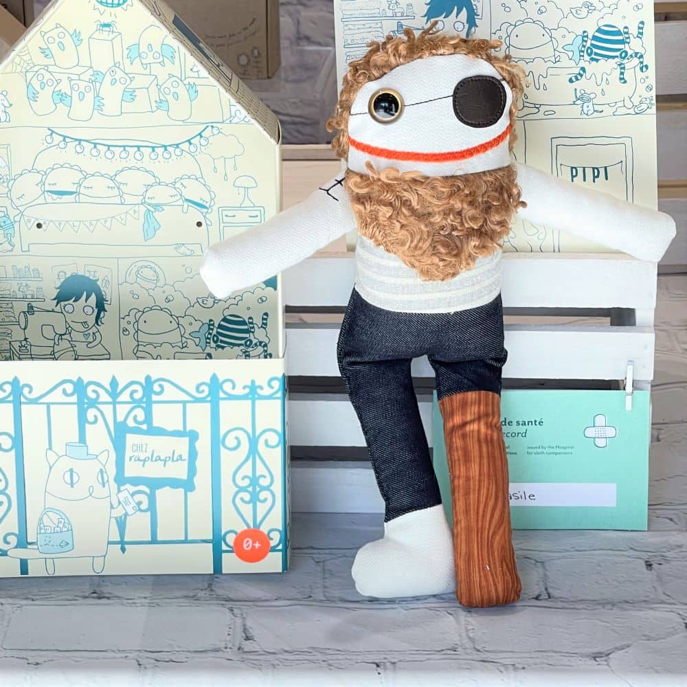 Basil, poupée chiffon - Dolce Cadeaux