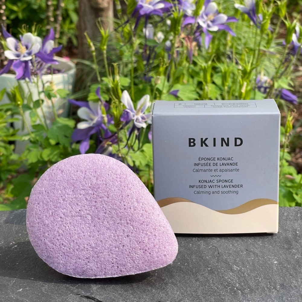 Éponge konjac pour le visage BKind ... - Dolce Cadeaux
