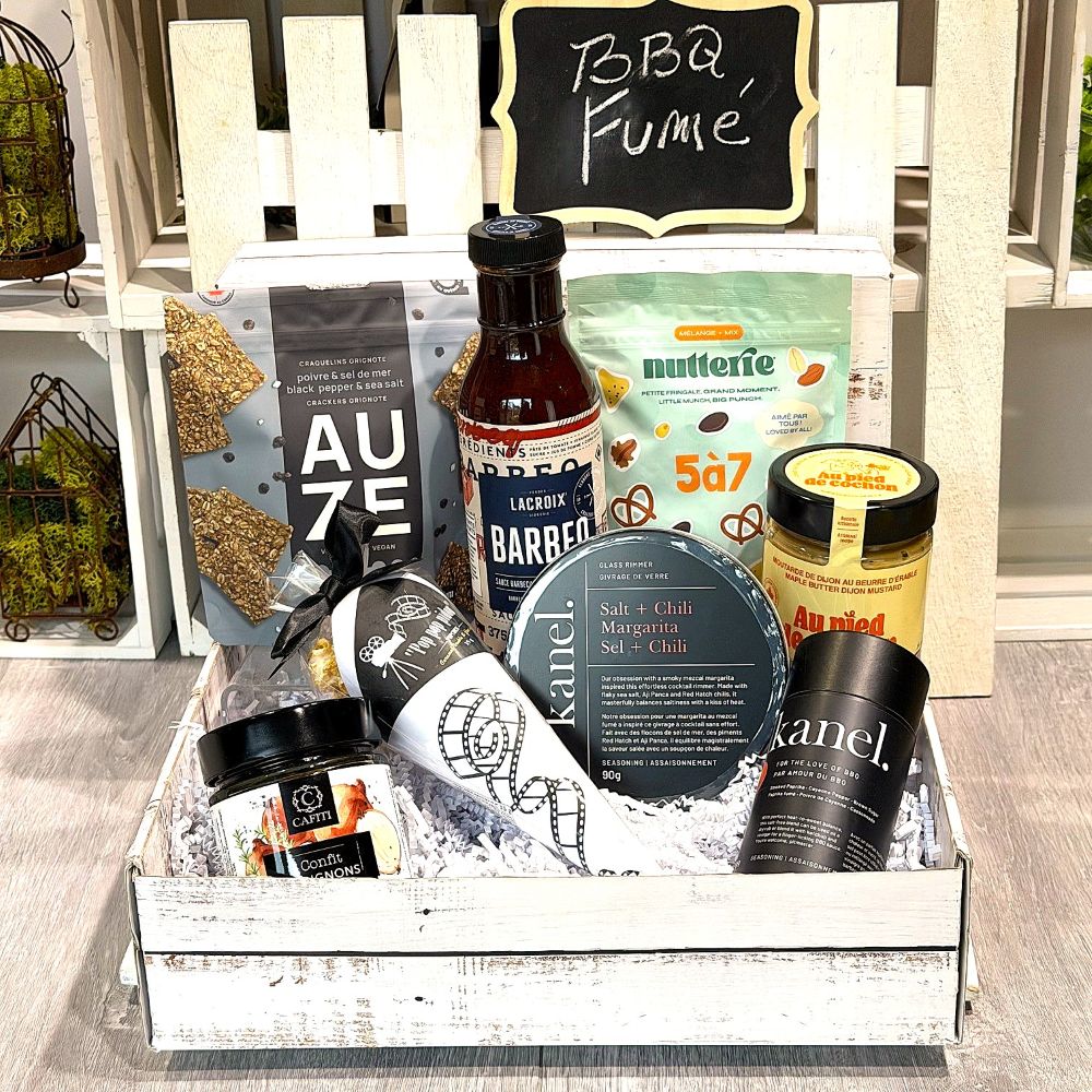 au BBQ fumé...coffret cadeau pour les amateurs de BBQ