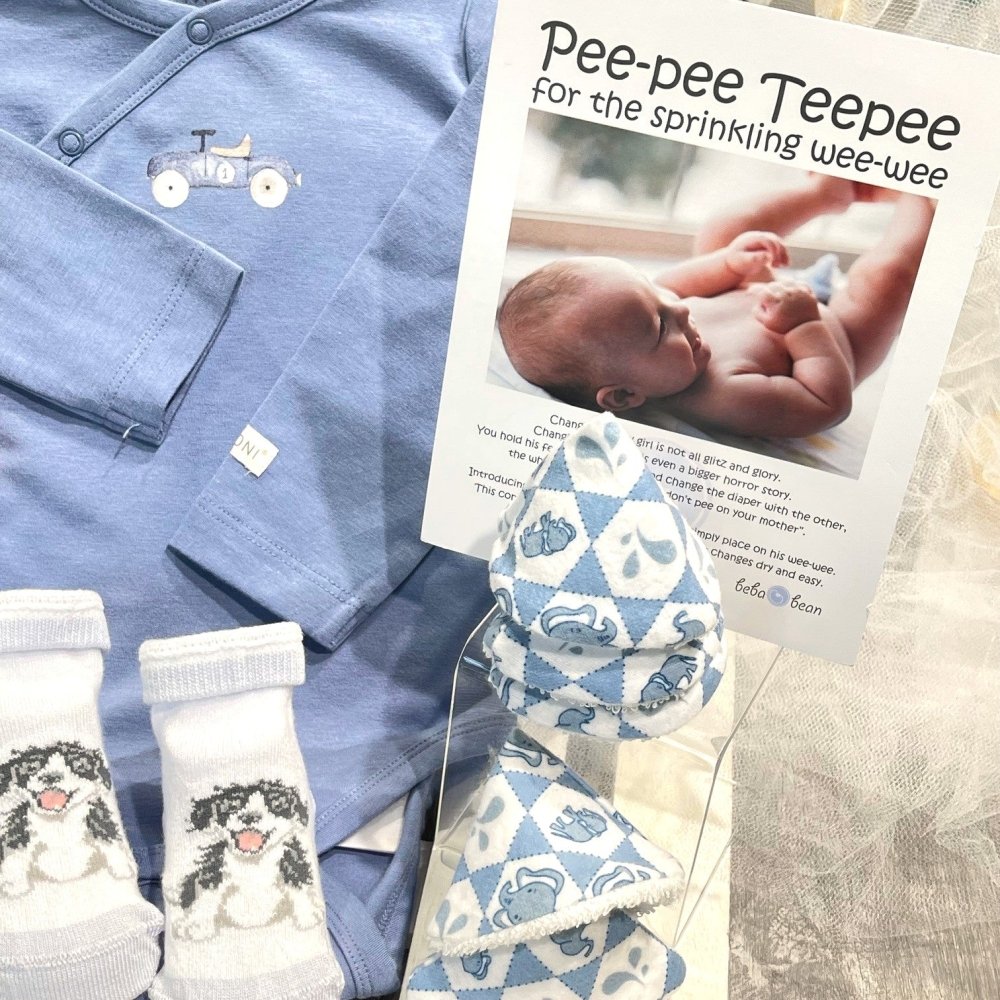 pee pee Teepee accesssoire pour bébé garçon lors du changement de couuche-Dolce Cadeaux