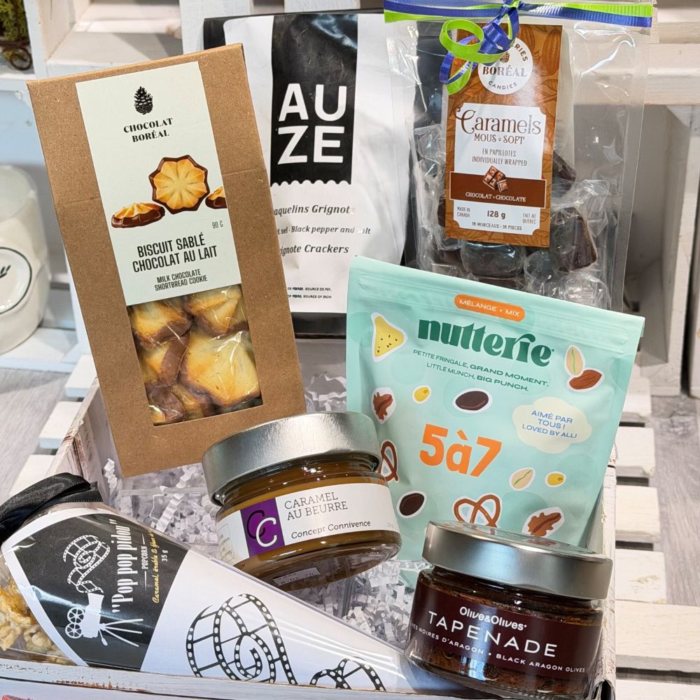 boîte gourmande du Quebec Saveurs de chez-nous...🎁