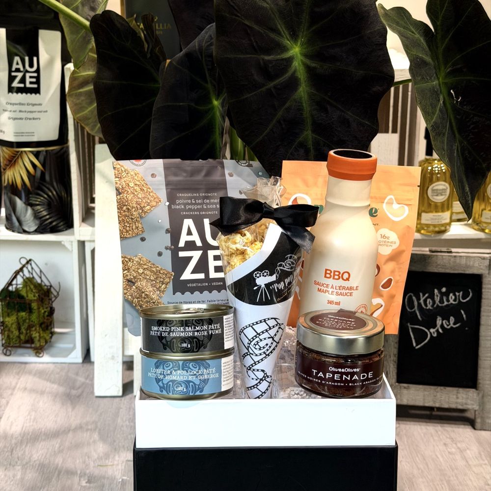 coffret cadeau urbain, produits du Québec