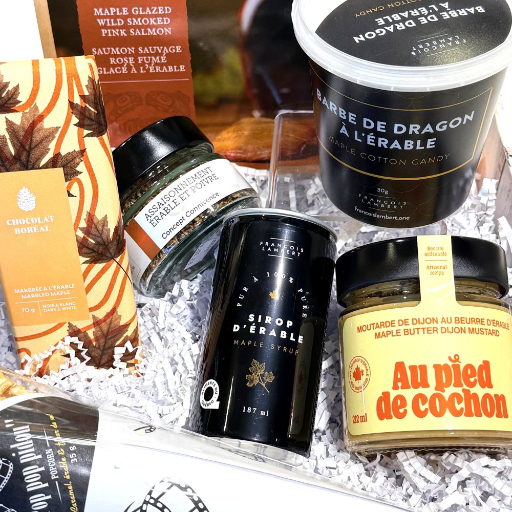Maple Feast – gourmet gift basket from Quebec