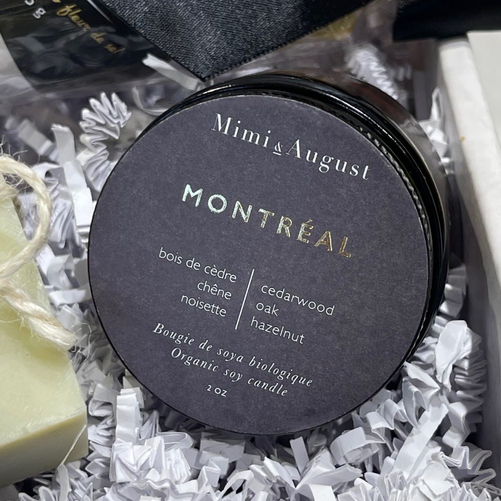 bougie Montréal de Mimi et August-Dolce Cadeaux
