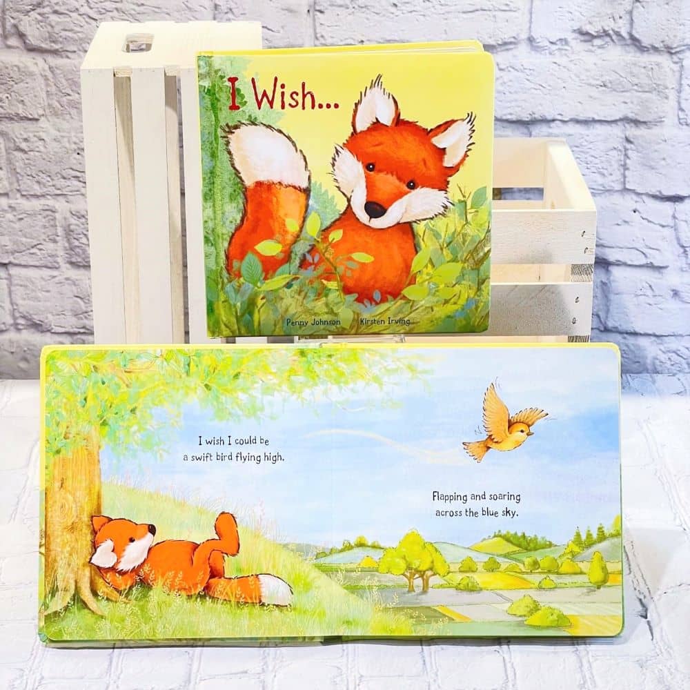 I Wish baby story book from Jellycat